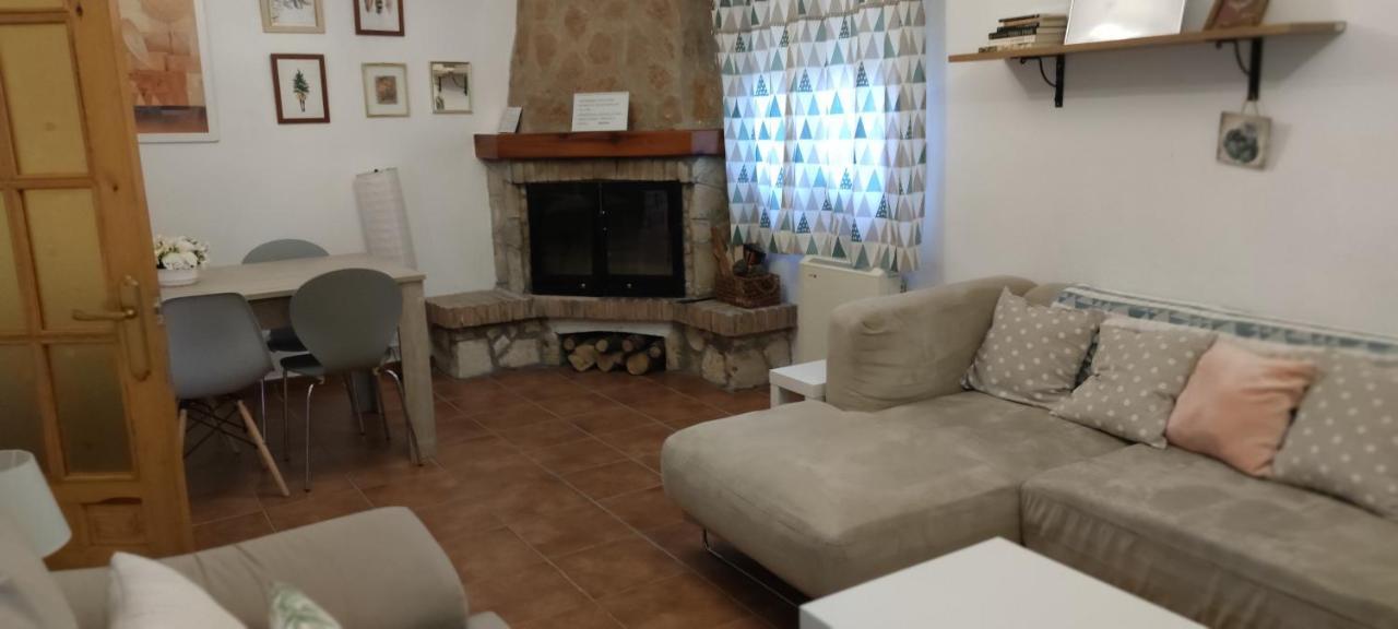 Casa Rural Alaju Villalba de la Sierra Buitenkant foto